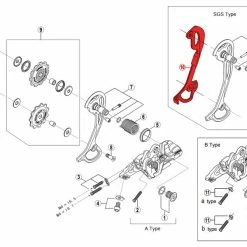 Shimano Chape Interne Pour Dérailleur XT M772