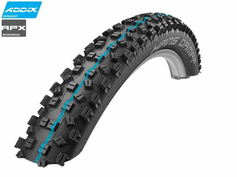 Schwalbe Pneu Hans Dampf Tubeless Easy Apex E25 27,5" - Addix Speedgrip 2022 3 Schwalbe Pneu Hans Dampf Tubeless Easy Apex E25 27,5" - Addix Speedgrip 2022
