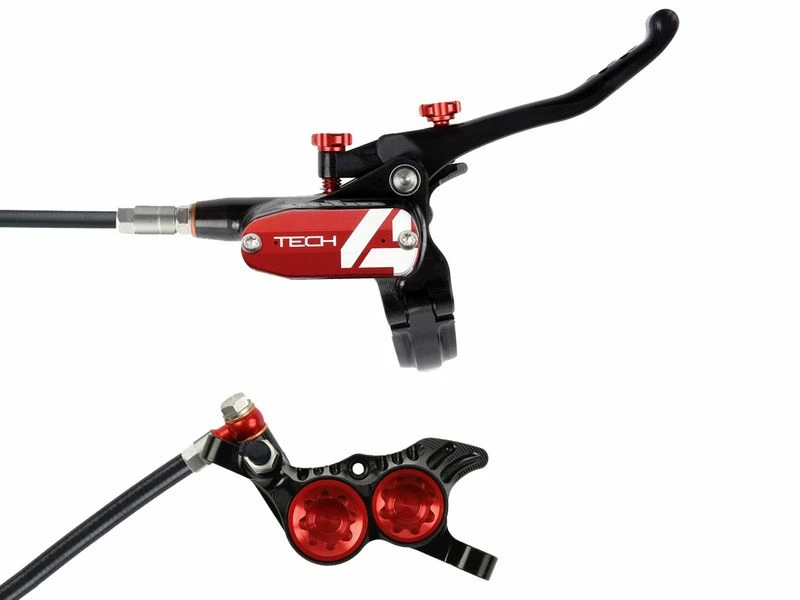 Hope Frein à Disque Arrière Tech 4 V4 Noir / Rouge 2023 4 Hope Frein à Disque Arrière Tech 4 V4 Noir / Rouge 2023 – Image 2